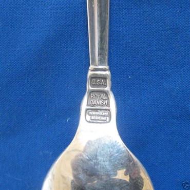 12 International Royal Danish Sterling Ice Cream Fork