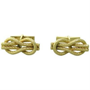 14K Gold Hercules Knot Cufflinks