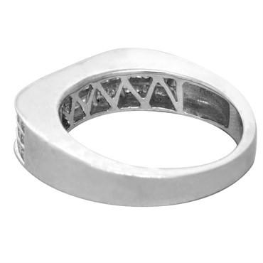 14K White Gold 1.50ctw Diamond Men's Ring