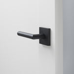 Berlin Door Set with Otto Lever - Flat Black