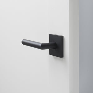 Berlin Door Set with Otto Lever - Flat Black