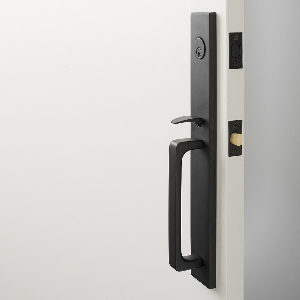 Lausanne Entrance Handleset with Cylinder Knob