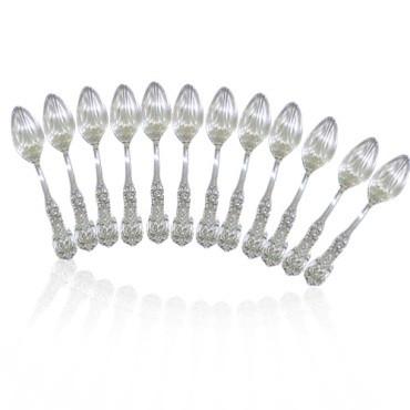 12 Reed & Barton Francis I Sterling Silver 1907 Grapefruit Spoon Set