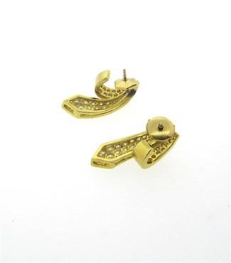 1.50ctw Diamond 18k Gold Earrings